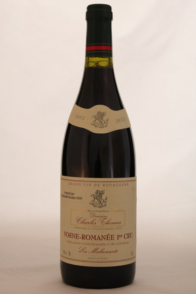 Vosne Romanee Les Malconsorts 2005 T. Moillard 1-er cru-0