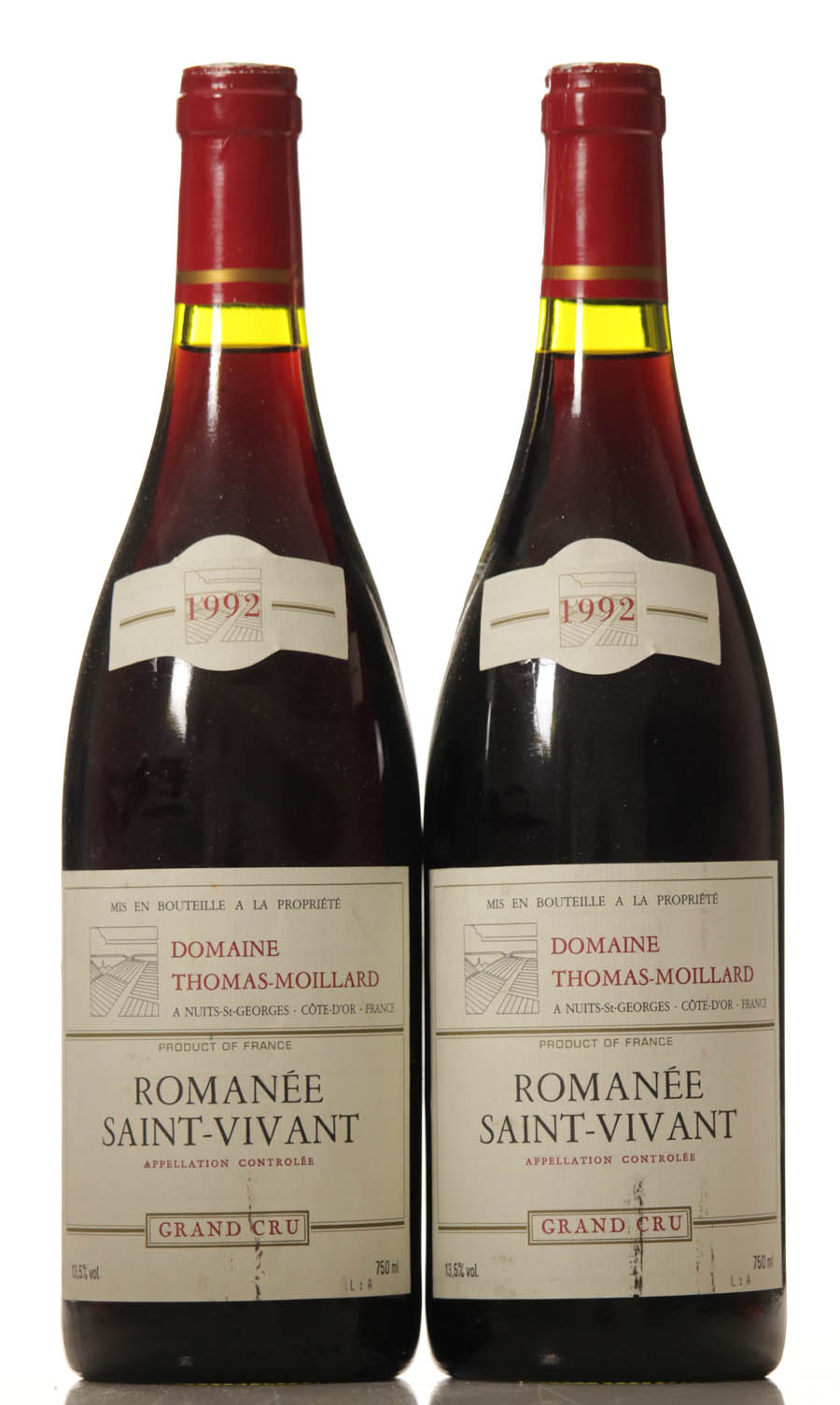 Romanee Saint Vivant 1992 Thomas Moillard - Afbeelding 3
