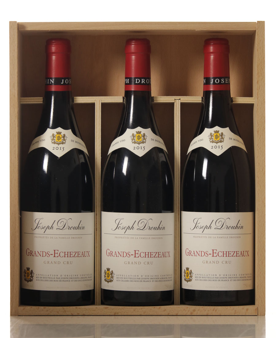 Grands Echezeaux 2015 J. Drouhin Case of 3 btl.