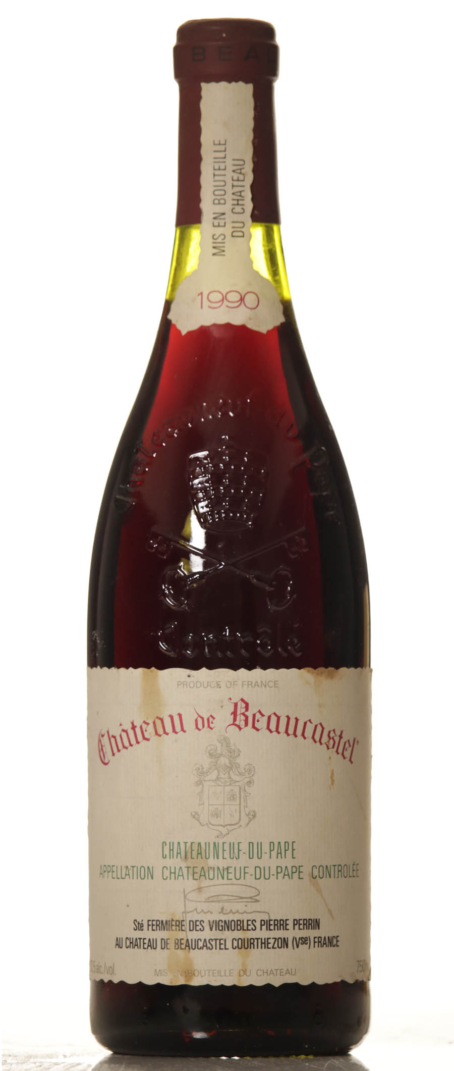Chateau de Beaucastel 1990 ssl - VINEUT