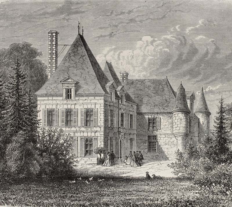 Schets Haut-Brion