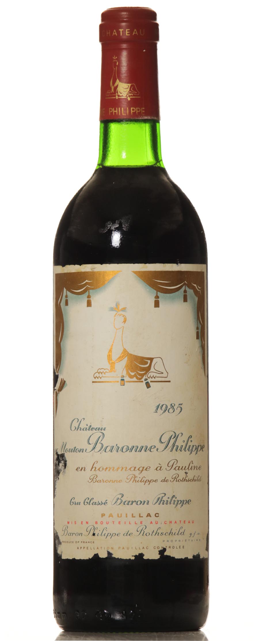 Baron Philippe de Rothschild 1985 (Chateau d'Armailhac) - Afbeelding 2