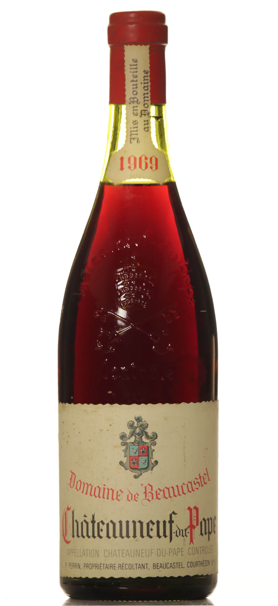 Beaucastel Chateauneuf du Pape 1969 - Afbeelding 2