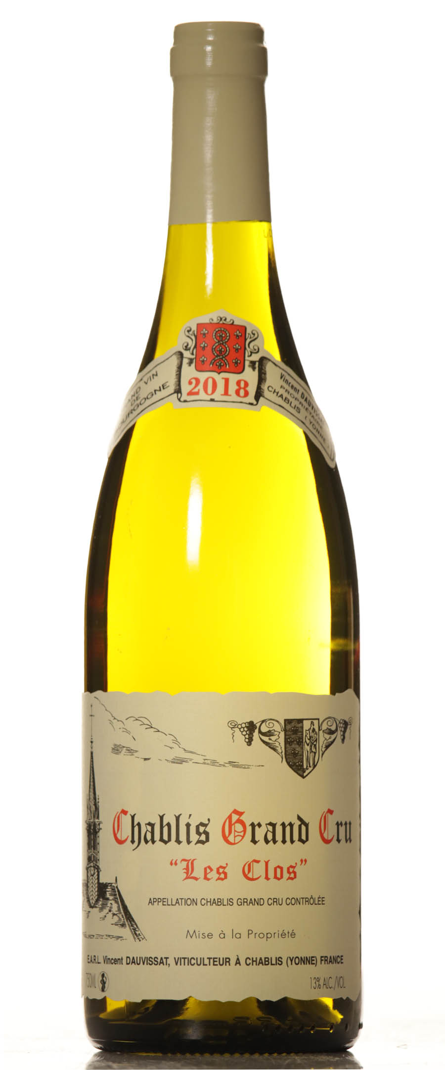 Vincent Dauvissat Chabis Les Clos 2018 - VINEUT