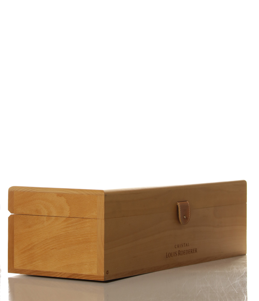 Louis Roederer Cristal 2005 Double Magnum in wooden case - Afbeelding 3