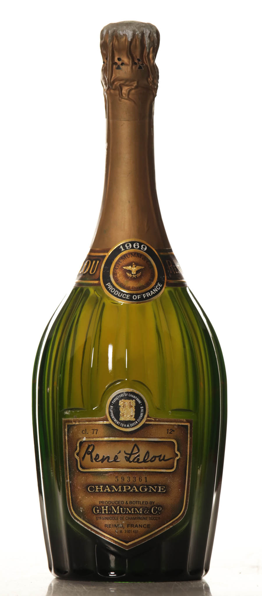 GH Mumm Rene Lalou 1969 - VINEUT