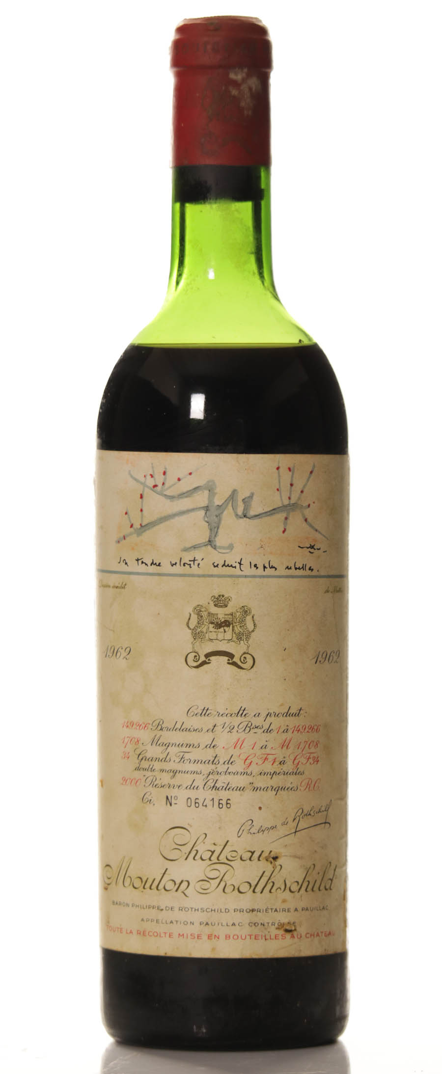 Mouton Rothschild 1962