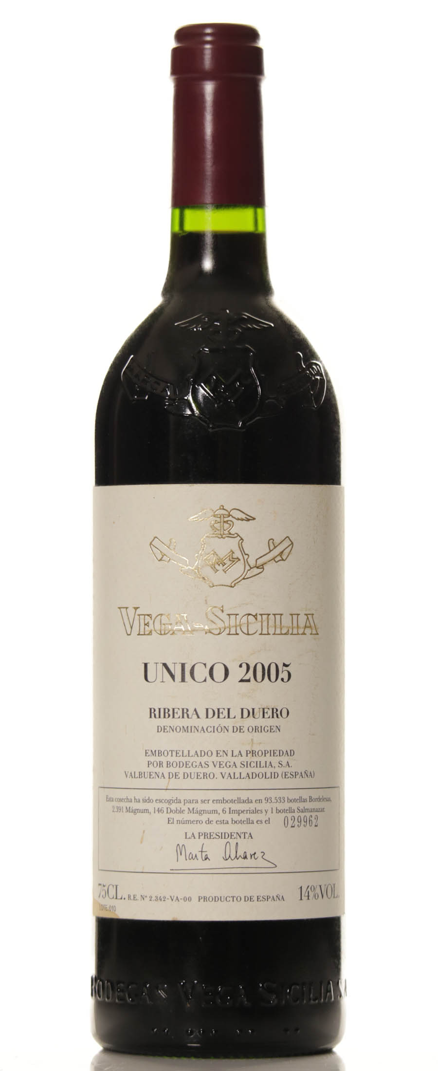 vega sicilia unico 2005