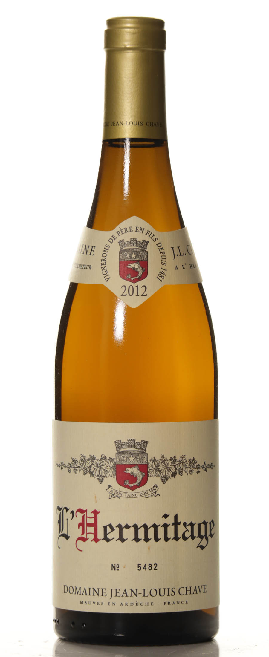 JL Chave Hermitage 2012 blanc