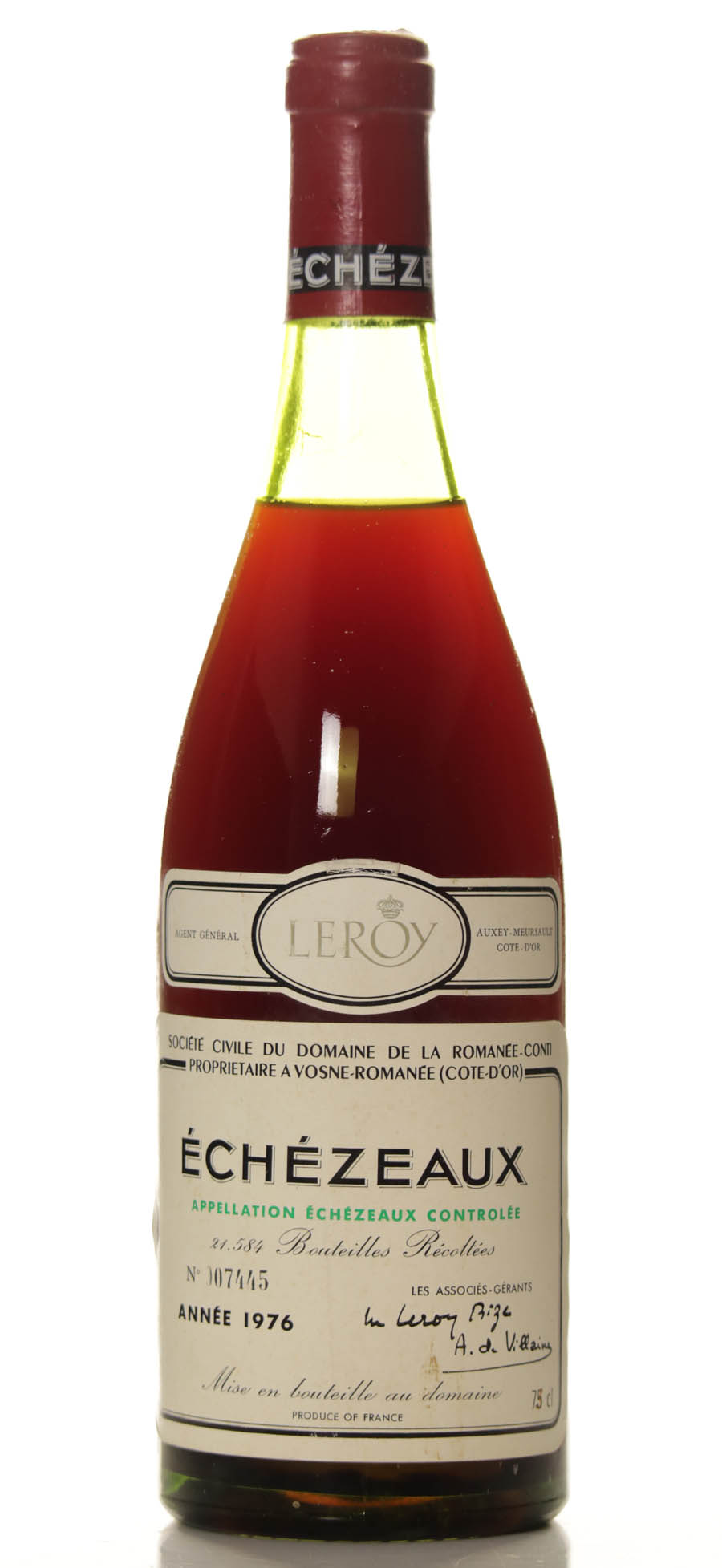 Domaine de la Romanee Conti Echezeaux 1976 - Afbeelding 3