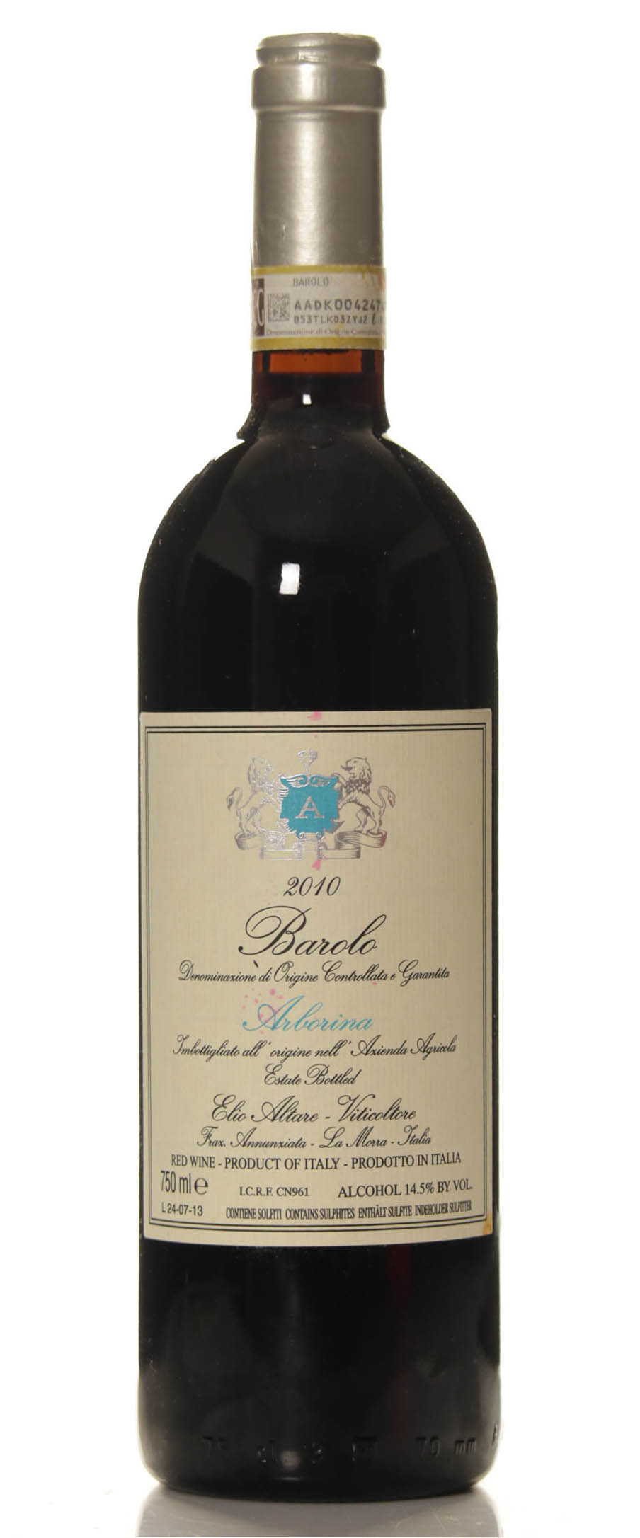 Elio Altare Barolo Arborina 2010