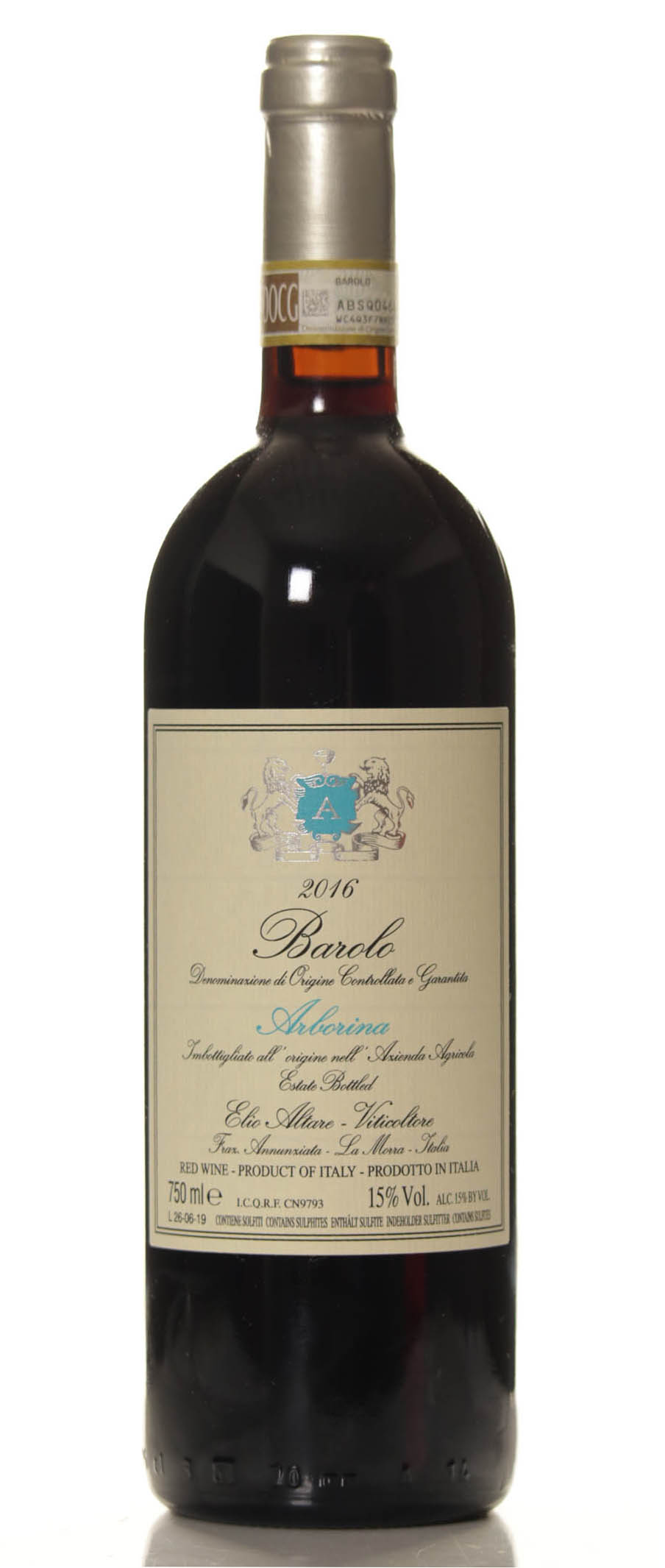 Elio Altare Barolo Arborina 2016
