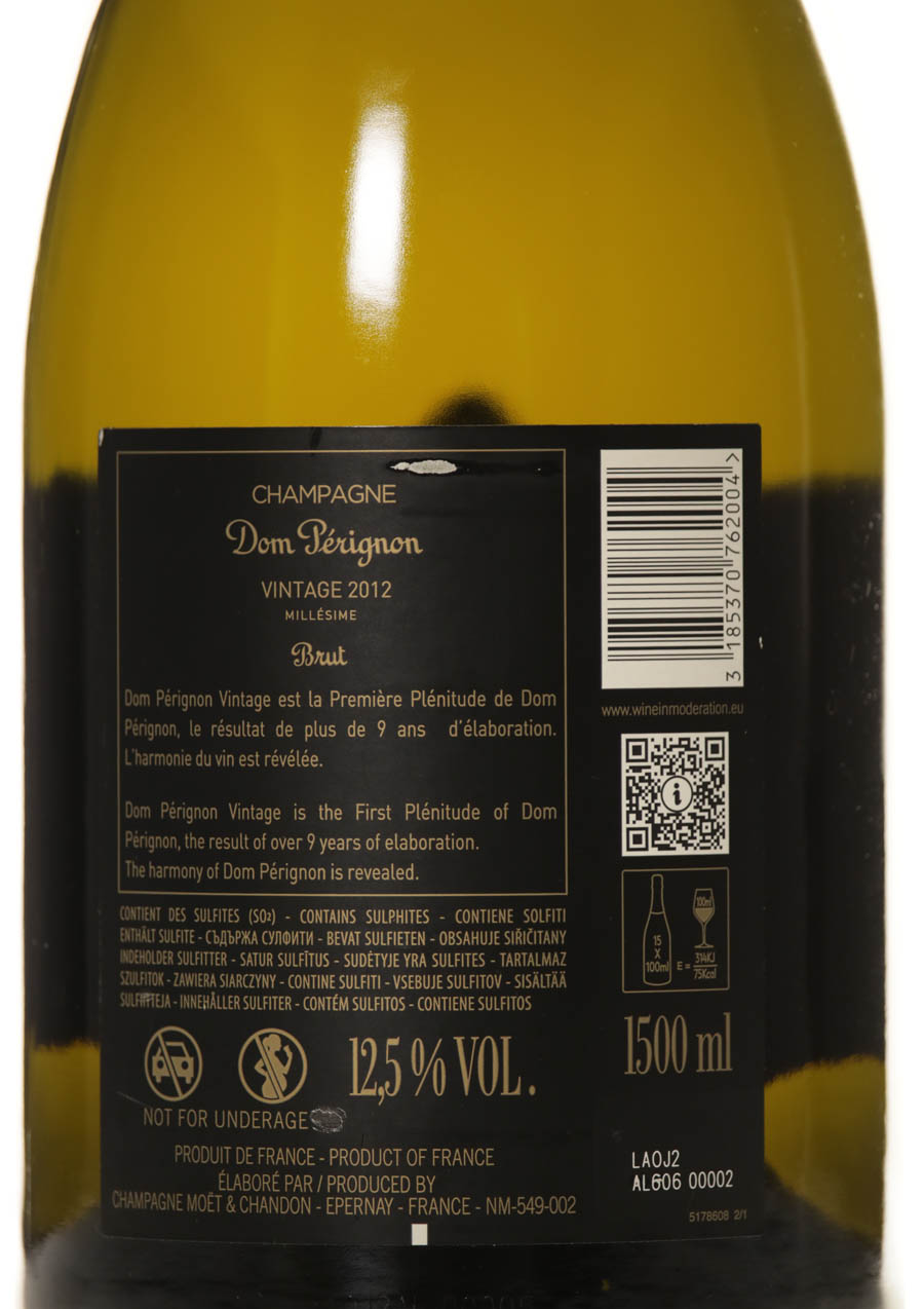 Dom Perignon Luminous Magnum 2012 - Afbeelding 2