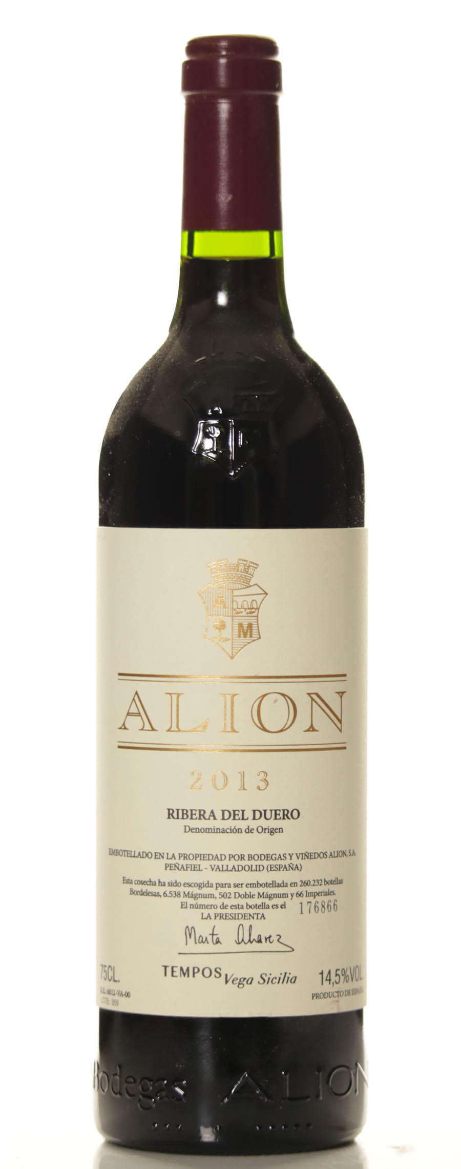 vega sicilia alion 2013